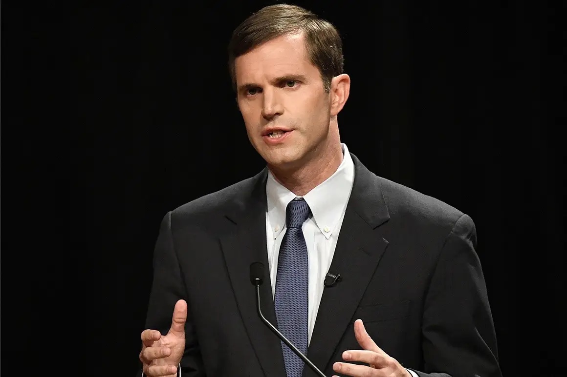 Andy Beshear speaking