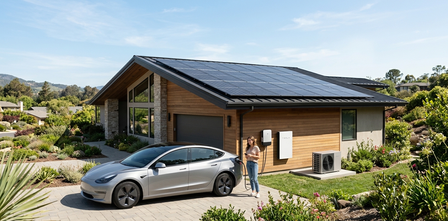 Integrating Solar Energy for Home Electrification: A Decision Guide