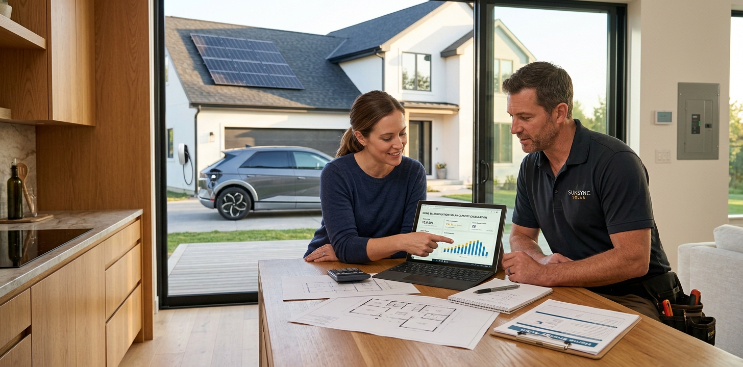How to Calculate Solar Panel Needs for Home Electrification