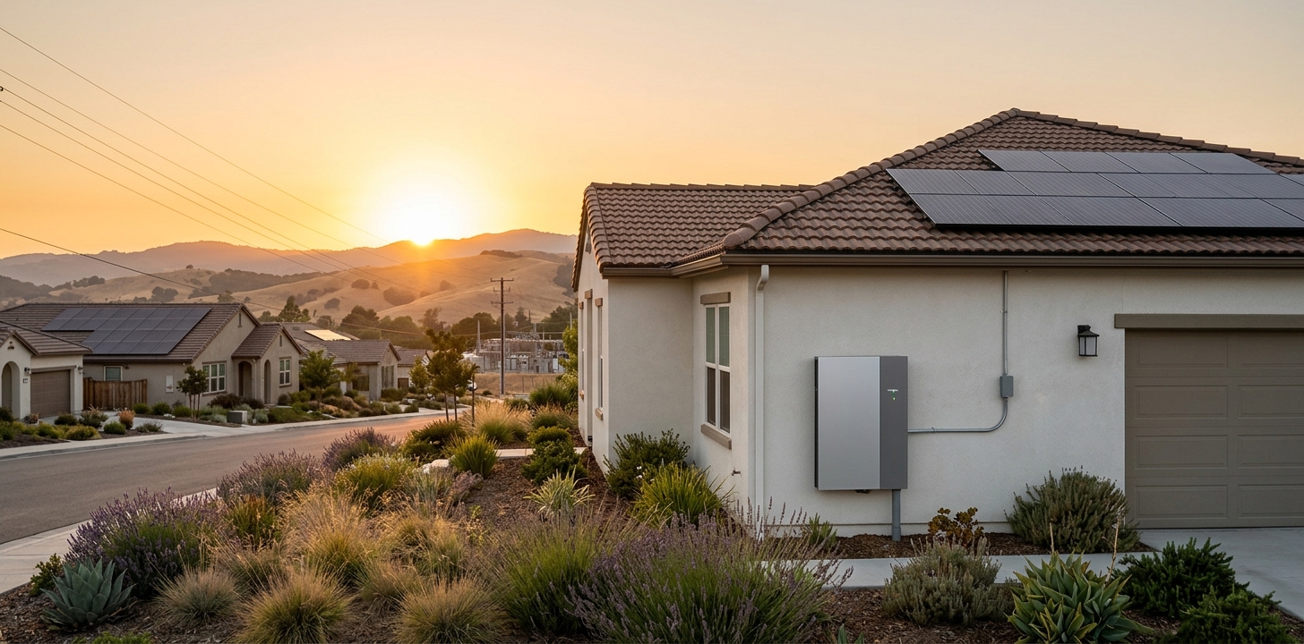California Home Batteries Power Grid During Heatwave