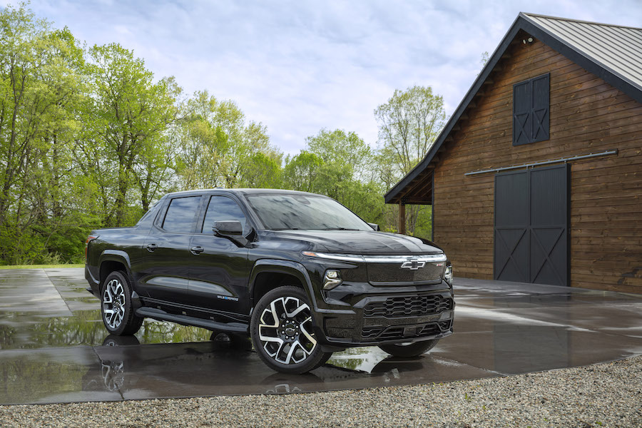 Chevy unveils its all-electric pickup truck for pre-order