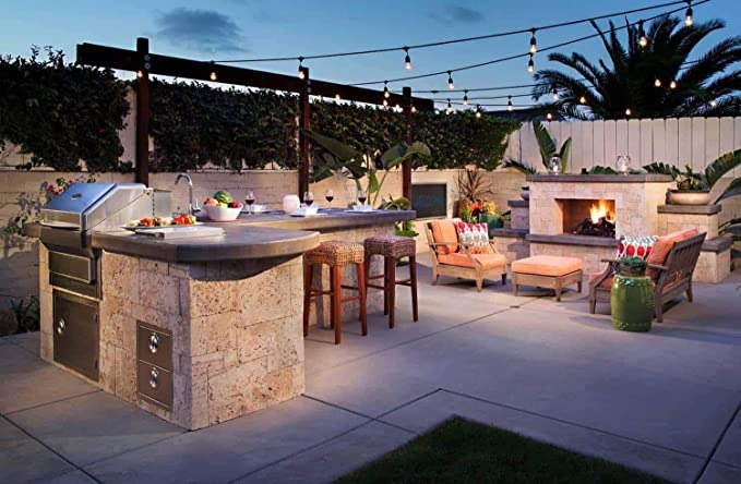 MagicPro lights can add ambiance to your outdoor space. Image source: Amazon