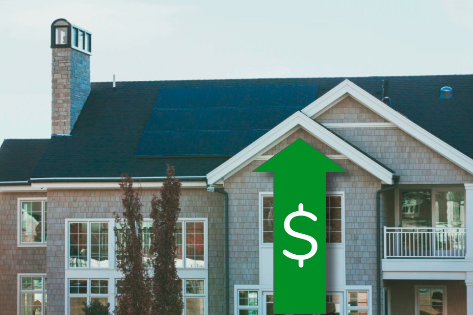 How much do solar panels increase home value?