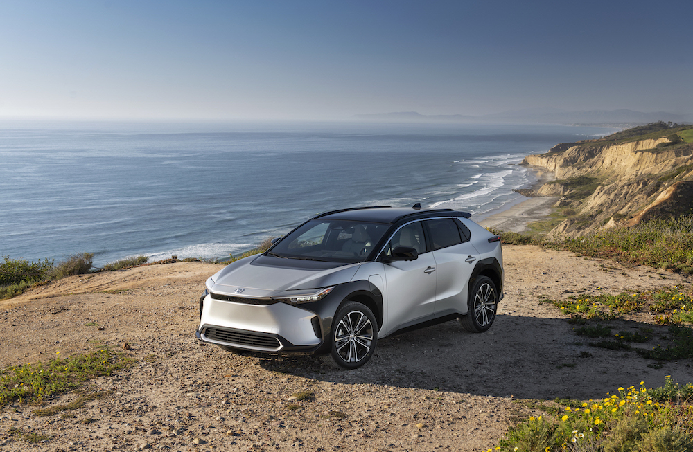 Toyota debuts its first all-electric SUV, the 2023 bZ4X